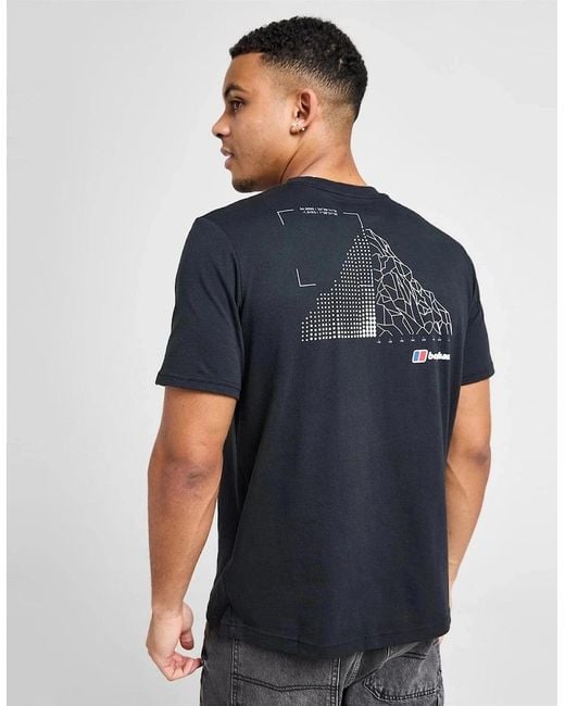 Berghaus Blue Mount Diagram T-Shirt for men