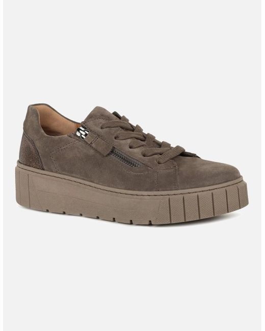 Gabor Brown Ferry Trainers