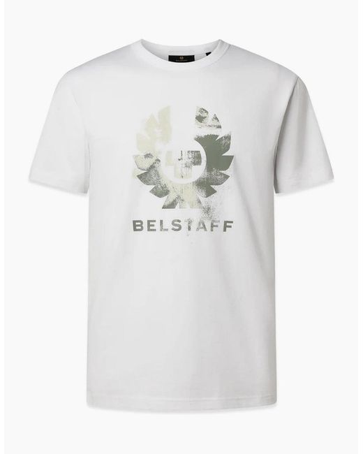 Belstaff Gray Blur T-Shirt for men