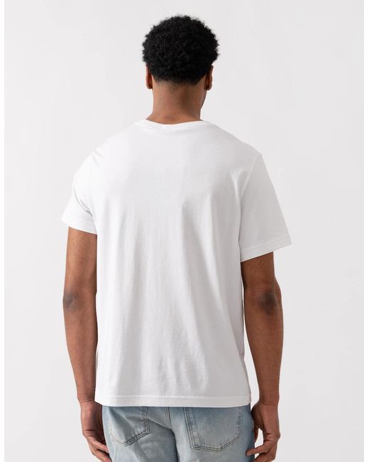 Moose Knuckles White Raydaze T-Shirt for men