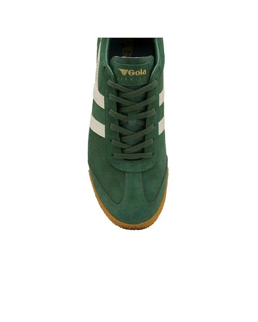 Gola Green Harrier Suede Casual Trainers for men