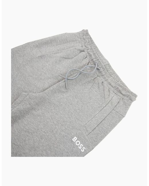 Boss Gray Hadiko 1 Metallic Logo Bottoms 059 for men