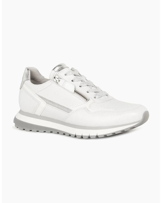 Gabor White Hollywell Trainers