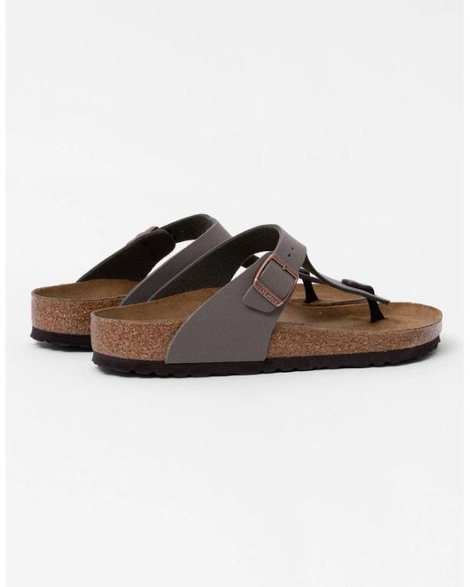Birkenstock Gizeh Brown Birko-Flor Bc Sandals