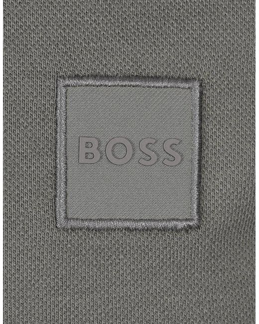 Boss Gray Boss Passenger Polo Dark for men