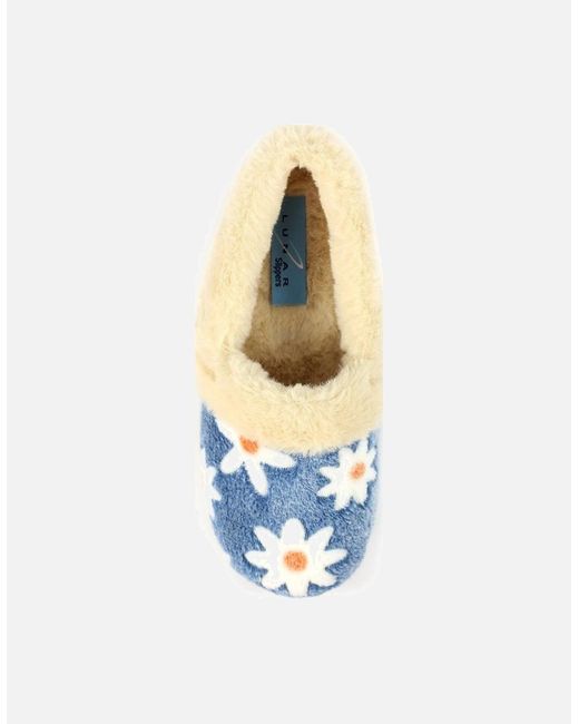 Lunar Blue Ellis Slippers