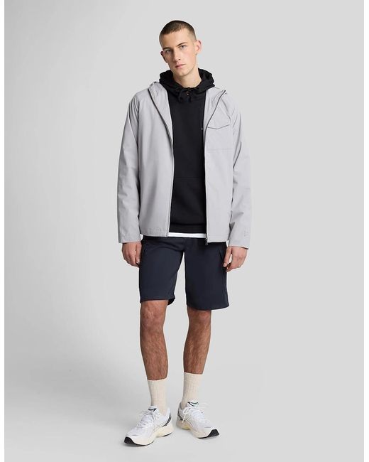 Lyle & Scott White Cargo Shorts for men