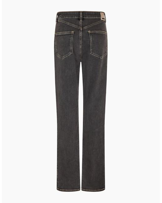 Boss Gray High Rise Slim Fit Five Pocket Jeans