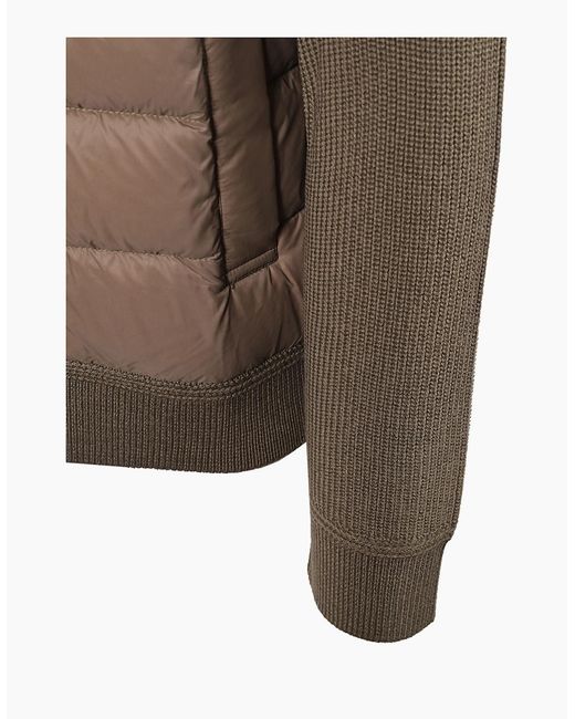 Belstaff Brown Compound Cardigan Jacket Khaki for men