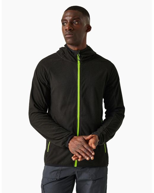 Regatta Black Professional Full Zip Fleece Jacket for men