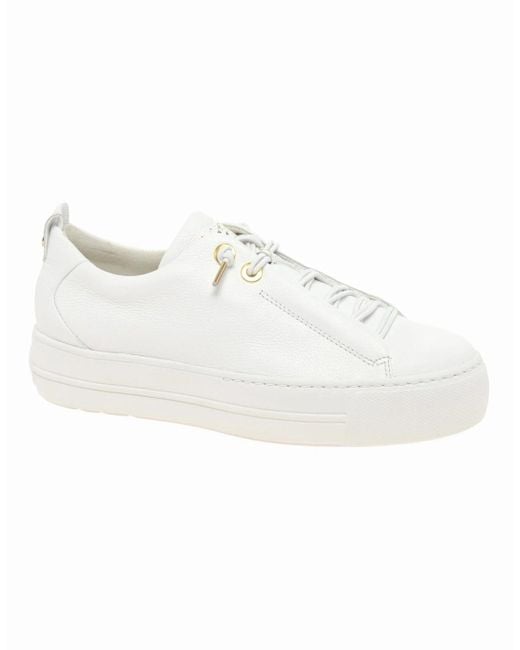 Paul Green White Emely Trainers