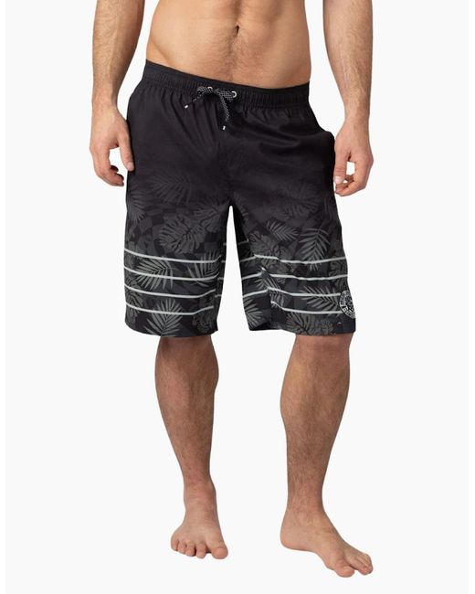 Saltrock Black Warp Surf Boardshorts for men