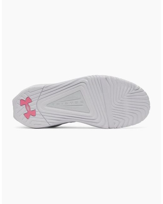 Under Armour White Tribase Reign Training Shoes