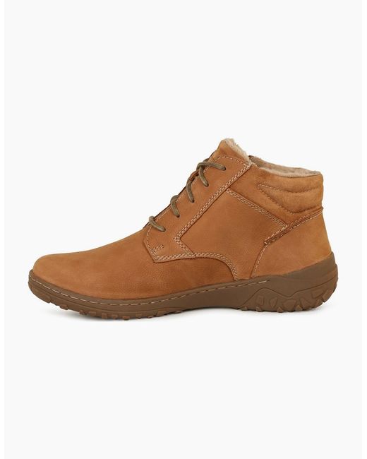 Josef Seibel Brown Ruby 54 Waterproof Ankle Boots