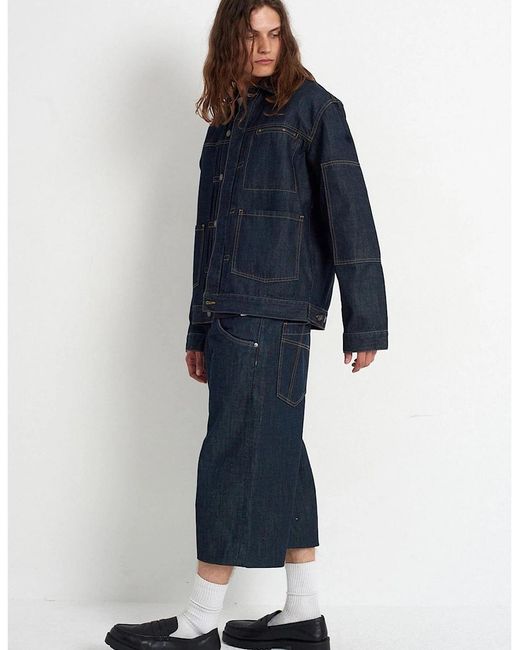 The Ragged Priest Blue Rag Control Jacket for men