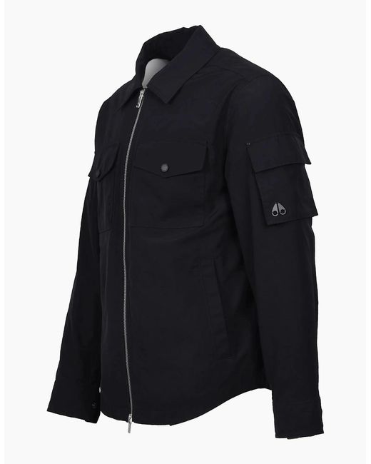 Moose Knuckles Blue Charlesbourg Jacket for men