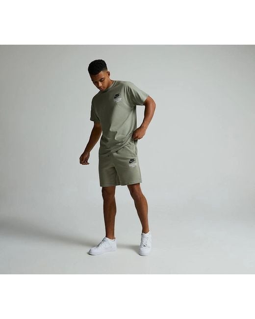 nike t shirt and shorts set mens