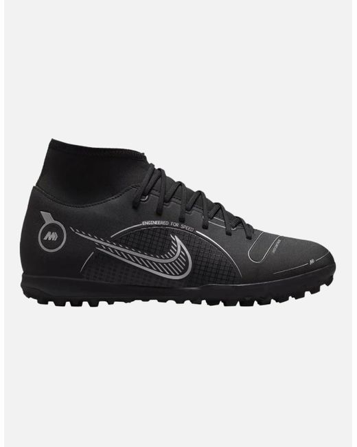 Nike Black Superfly 8 Club Tf Indoor Football Boots for men