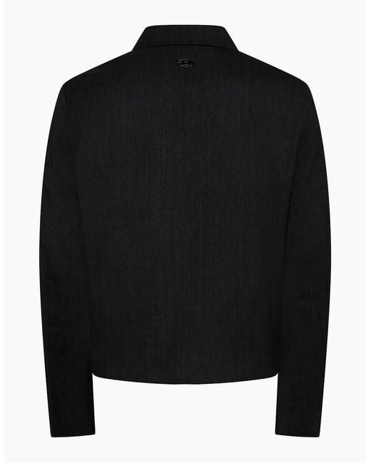 DIESEL Black J Kane Giacca Harrington Jacket for men