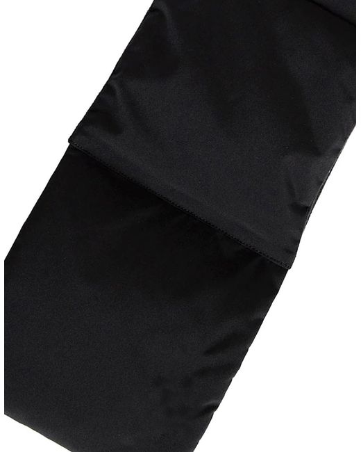 Canali Black Scarf for men