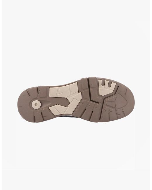 Hush Puppies Blue Finley Comfort Shoes for men