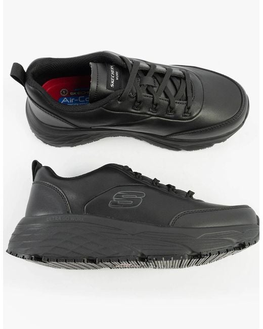 Skechers Black Work Max Cushioning Elite Sr