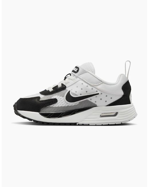 Nike Air Max White Air Max Solo Lace Up Road Sneakers
