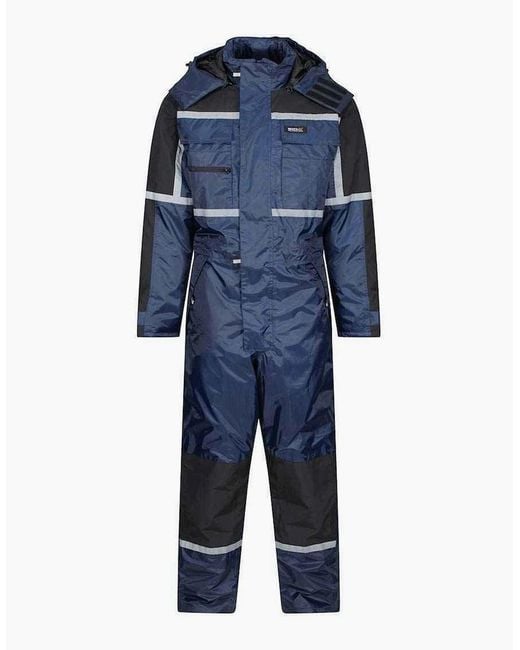 Regatta Blue Adult Pro Waterproof Overalls
