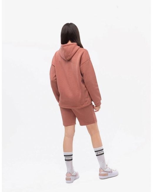 Hype Red Mauve Bermuda Sweat Shorts