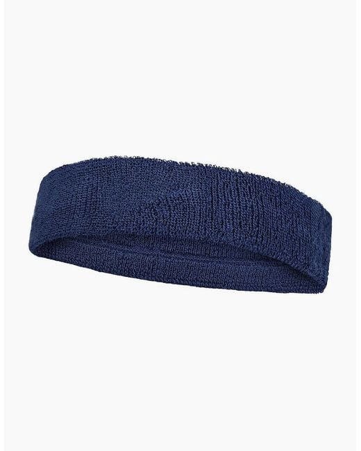 Nike Blue Swoosh Headband for men