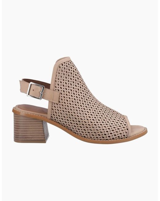 Hush Puppies Brown Louise Heeled Sandals