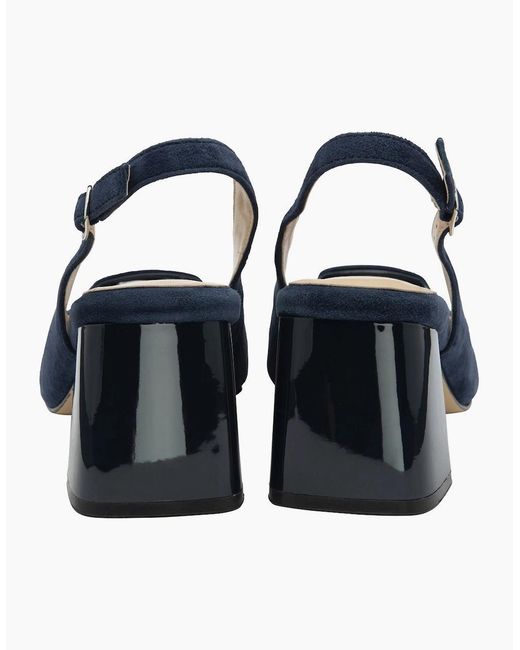 Lotus Blue Josefa Heeled Sandals