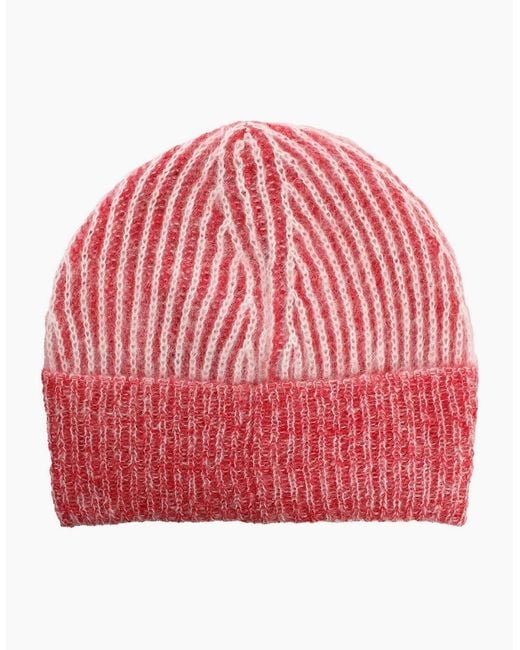 DIESEL Red Edro Mohair Hat for men
