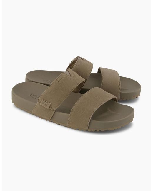 TOMS Brown Nico Sandals for men