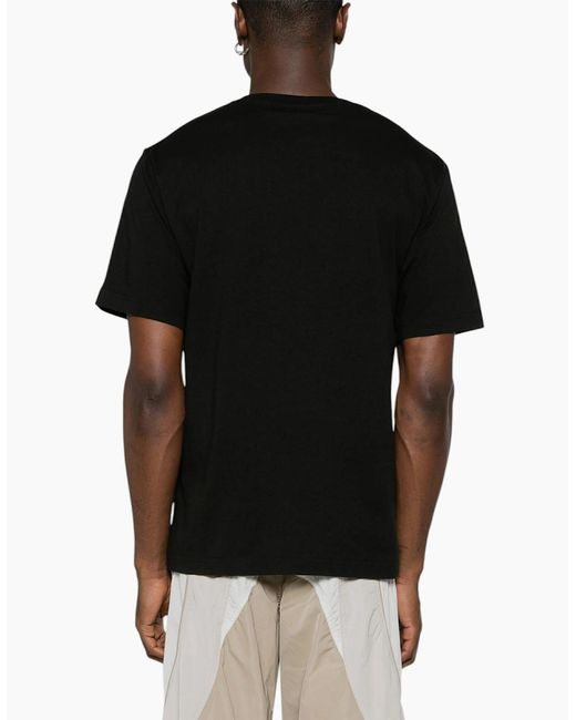 KENZO Black T Shirts Boke Flower 2.0 Cotton Crew Neck Short Sleeve for men