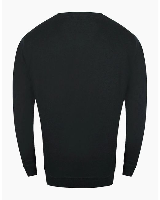Roberto Cavalli Black Cavalli Class Paisley Leopards Design Sweatshirt for men