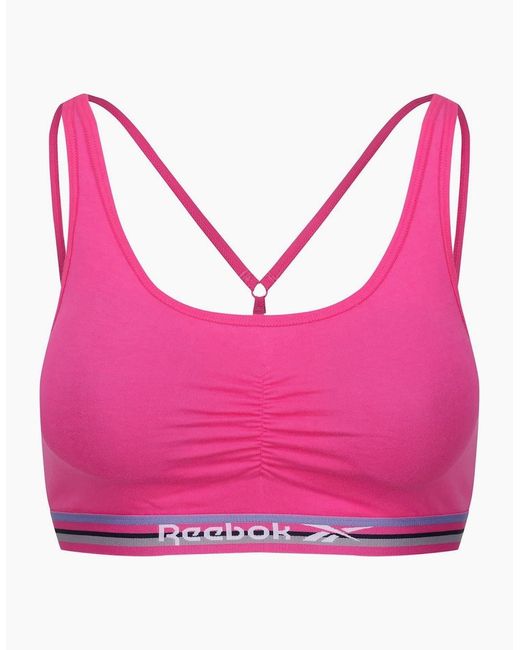 Reebok Pink Jackie Bra Top