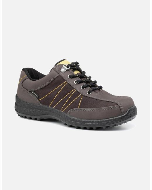 Hotter Brown Mist Gtx Wide Fit Shoes