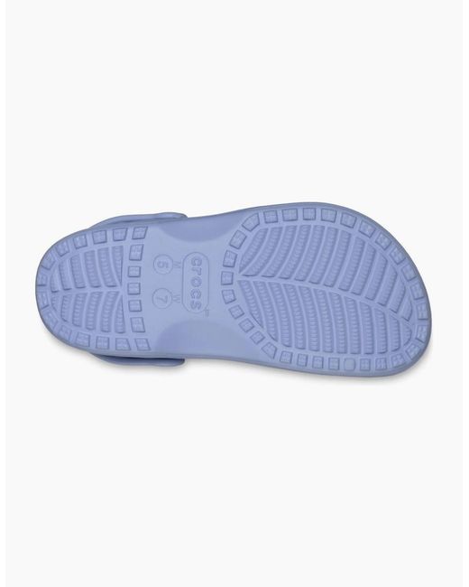 CROCSTM Blue Classic Floral Cut Out Clogs