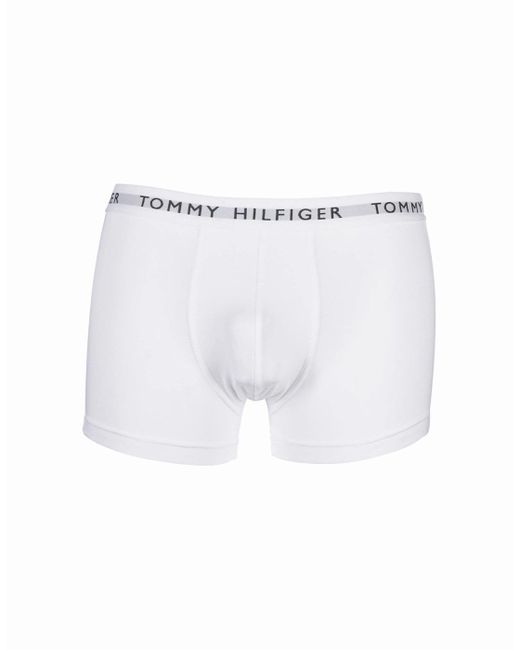 Tommy Hilfiger Red 3-Pack Premium Essential Logo Boxer Trunks for men