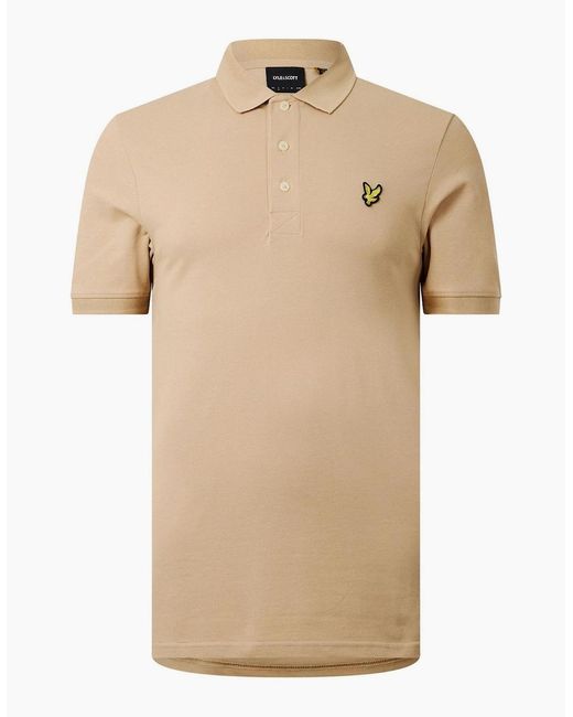 Lyle & Scott Natural Polo Shirt for men