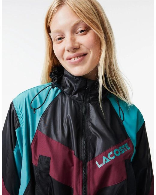 Lacoste Blue Blouson Rain Anorak