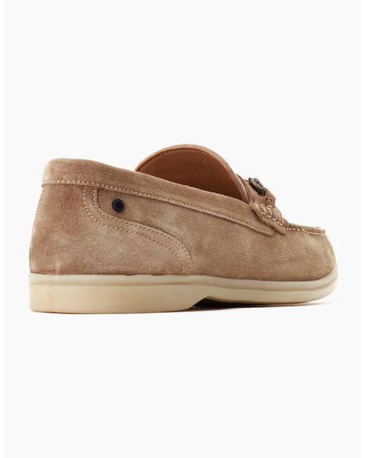 Base London White Snapper Loafers for men