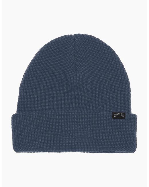 Billabong Blue Arcade Cuff Beanie for men