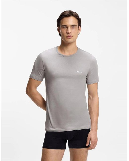 Boss Gray Pack Of Pyjama T-Shirts for men