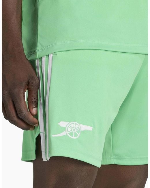 Adidas Green Afc 3 Gk Shorts for men