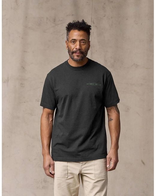 Filson Black Outfitter Diamond Graphic T-Shirt for men