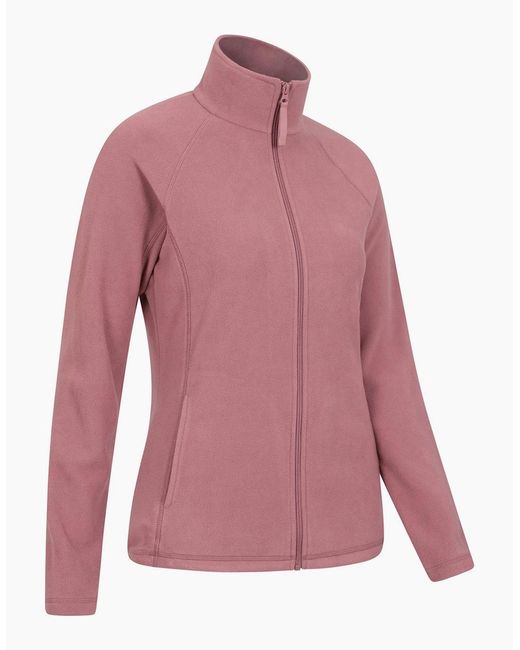 Mountain Warehouse Pink Ladies Raso Fleece Jacket