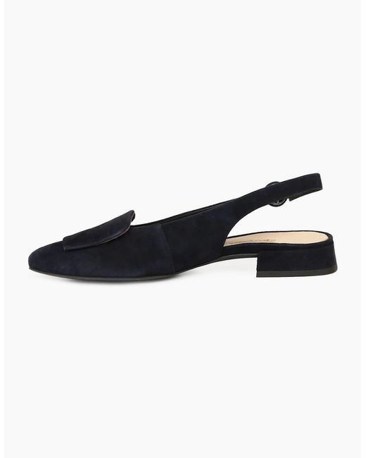 Paul Green Black Kaia Slingback Sandals