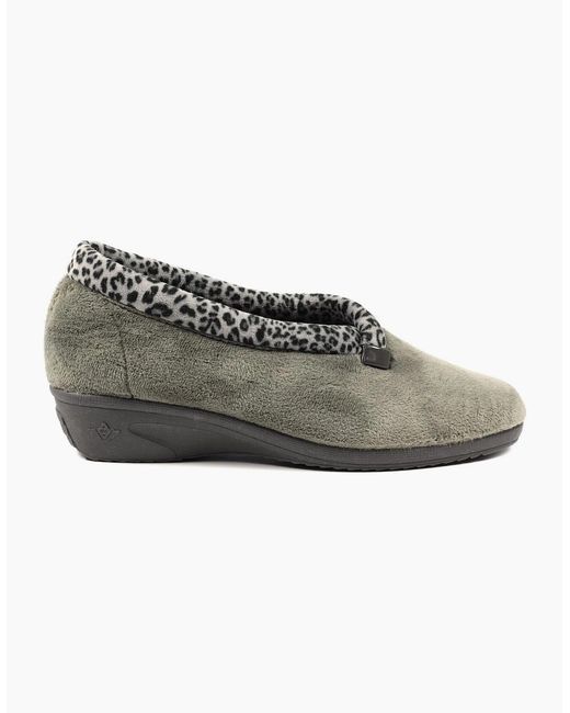 Lunar Gray Paloma Slippers